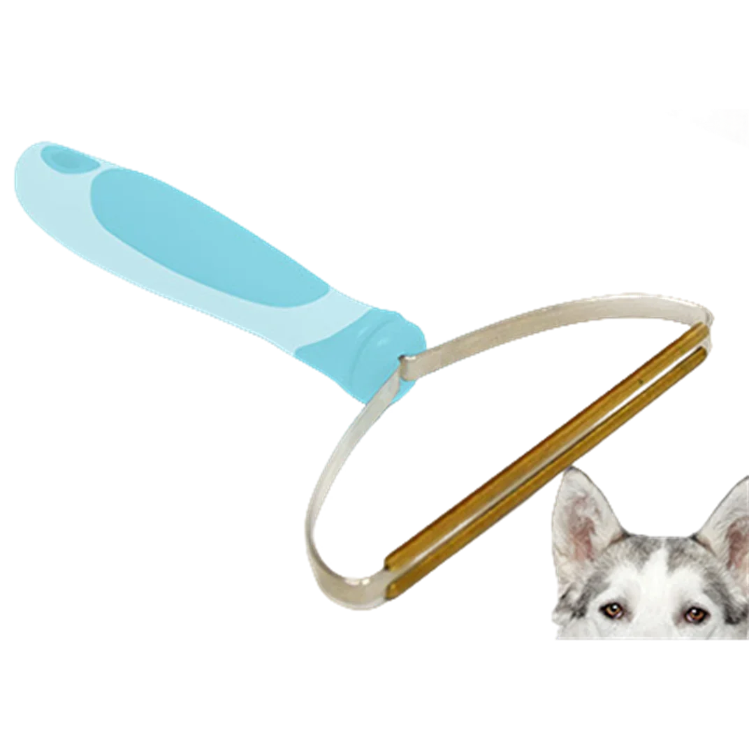 Pet Hair Remover Set - 180° Carpet Rake for Dogs & Cats